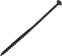 Саморез по дереву для ГКЛ Метизный двор 4,8x127, крупная резьба, оксидированный, 3 шт. 4690441018267