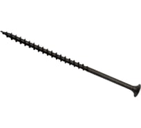 Саморез по дереву для ГКЛ Метизный двор 4,2x90, крупная резьба, оксидированный, 100 шт. 4690441017451