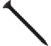 Саморез по металлу для ГКЛ Метизный двор 3,8x64, частая резьба, оксидированный, 10 шт. 4607173900524