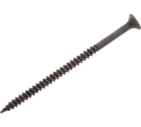 Саморез по металлу для ГКЛ Метизный двор 4,2x70, частая резьба, оксидированный, 10 шт. 4690441000361