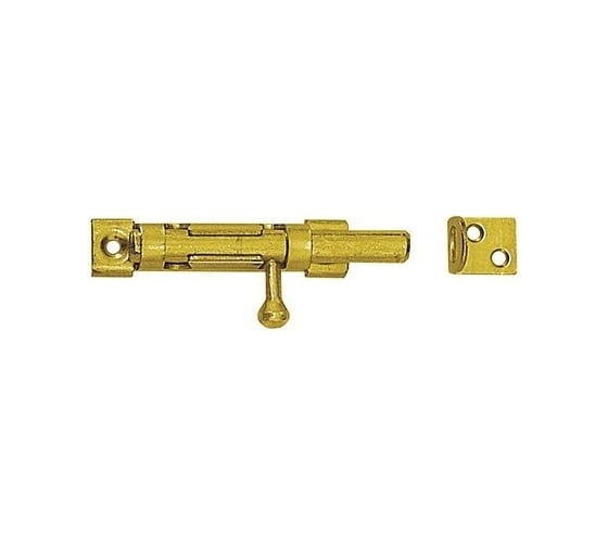 Задвижка с круглым ригелем Rusconnect DMX 70х10 10 шт 8572 1