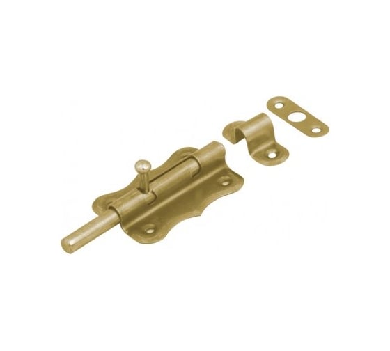 Задвижка с круглым ригелем Rusconnect DMX 70х50 10 шт 8562