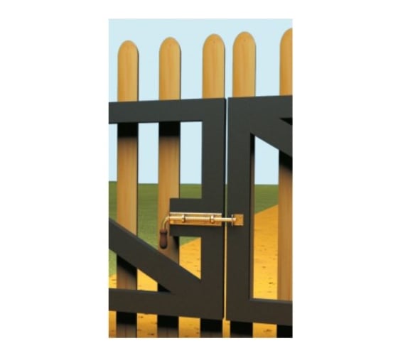 Воротная пружинная задвижка Rusconnect DMX 420x190x50 mm 10 шт 8623