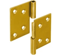 Дверная петля Rusconnect ZM 100 100x70x2,0 мм лев. 10 шт 8062