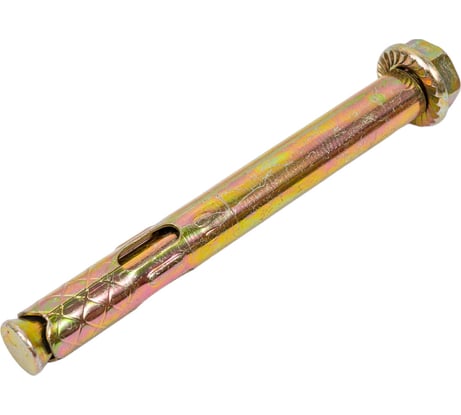 Анкерный болт с гайкой Метизный двор 10x100, 100 шт. 07410100