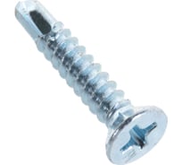 Оконный саморез Метизный двор 3,9x22 сверло, белый, 15 шт. 4690441018410