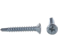 Оконный саморез Метизный двор 3,9x25 сверло, белый, 15 шт. 4690441018427