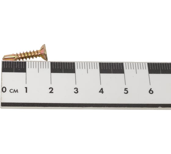 Оконный саморез Метизный двор 3,9x19 сверло, желтый, 17 шт. 4690441000422
