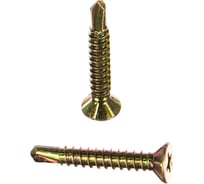 Оконный саморез Метизный двор 3,9x25 сверло, желтый, 15 шт. 4690441000446