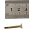 Оконный саморез Метизный двор 3,9x25 сверло, желтый, 15 шт. 4690441000446 4