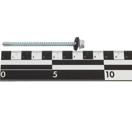 Кровельный саморез Метизный двор 5,5x76, 100 шт. 4607159064400