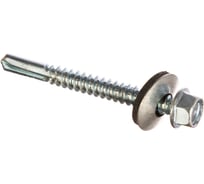 Кровельный саморез с длинным сверлом Метизный двор 5,5х51, 100 шт. 4690441023810