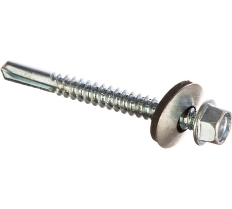 Кровельный саморез с длинным сверлом Метизный двор 5,5х51, 100 шт. 4690441023810