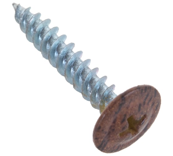 Саморез ПШ BULLIT PRINTECH 4,2х25 Темный дуб 25 шт. 14-0020040