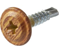 Саморез ПШ BULLIT сверло PRINTECH 4,2х25 Орех 25 шт. 14-0019860