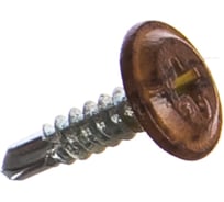 Саморез Bullit ПШ сверло PRINTECH 4,2х16 Темный дуб 25 шт. 14-0019800