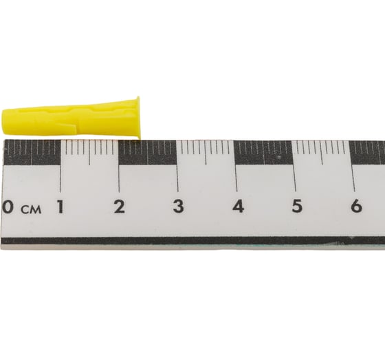 Универсальный дюбель RAWLPLUG UNO желтый 5x24мм, 200 шт UNO-K-05