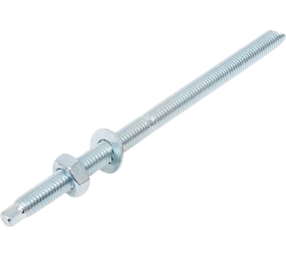 RAWLPLUG Пруток для химических анкеров клас 5.8 с шайбой и гайкой, M10х170 мм, 10 шт R-STUDS-10170