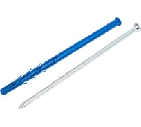 Рамный дюбель для крепления без воротника с цинковым покрытием RAWLPLUG 8x160 мм R-FF1-N-08L160