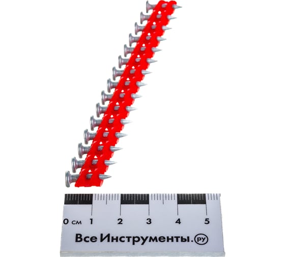 Гвоздь по бетону, красный 3,0х17 мм, 1005 шт. DEWALT DCN8903017