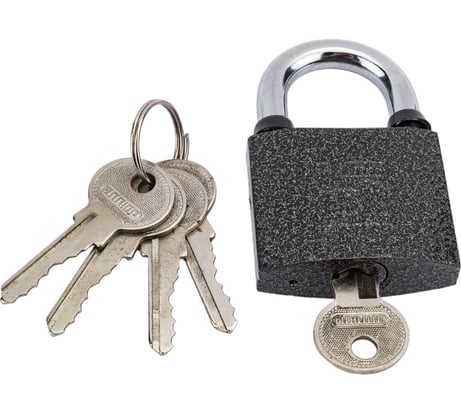 Навесной замок Аллюр HG-350C /ВС1Ч-350/ полимер 5 ключей 3373