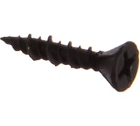 Саморез для ГВЛ Метизный двор 3,9x19, двухзаходная резьба, оксидированный, 25 шт. 4607173905673