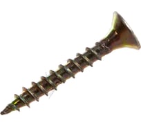 Потайной универсальный шуруп Метизный двор 3,0x20, желтый, 1000 шт. 4607159063076