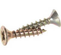 Потайной универсальный шуруп Метизный двор 3,5x16, желтый, 40 шт. 4607173900722