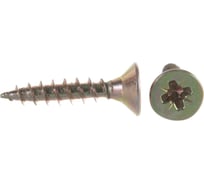 Потайной универсальный шуруп Метизный двор 6,0x30, желтый, 9 шт. 4690441018762