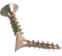 Потайной универсальный шуруп Метизный двор 4,5x20, желтый, 22 шт. 4690441018649