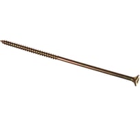 Потайной универсальный шуруп Метизный двор 6,0x160, желтый, 2 шт. 4607173903525