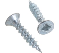 Потайной универсальный шуруп Метизный двор 3,0x16, белый, 50 шт. 4690441018830