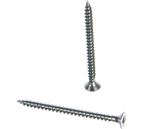 Потайной универсальный шуруп Метизный двор 3,0x40, белый, 25 шт. 4690441018885