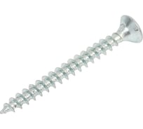 Потайной универсальный шуруп Метизный двор 3,5x35, белый, 25 шт. 4690441018953