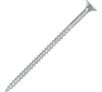 Потайной универсальный шуруп Метизный двор 6,0x90, белый, 3 шт. 4690441019394