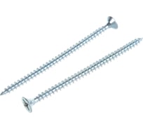 Потайной универсальный шуруп Метизный двор 4,0x70, белый, 10 шт. 4690441019097