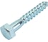 Шуруп для лаг и реек с шестигр. гол. DIN571 BEFAST 8х50 ф 100 шт GLF08050100S 4