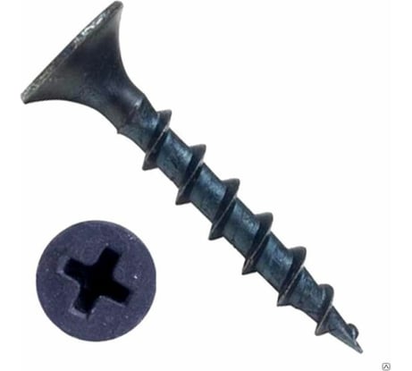 Саморез для креп. ГКЛ к дереву BEFAST оксид 3.5х55, 10 кг  C105510S