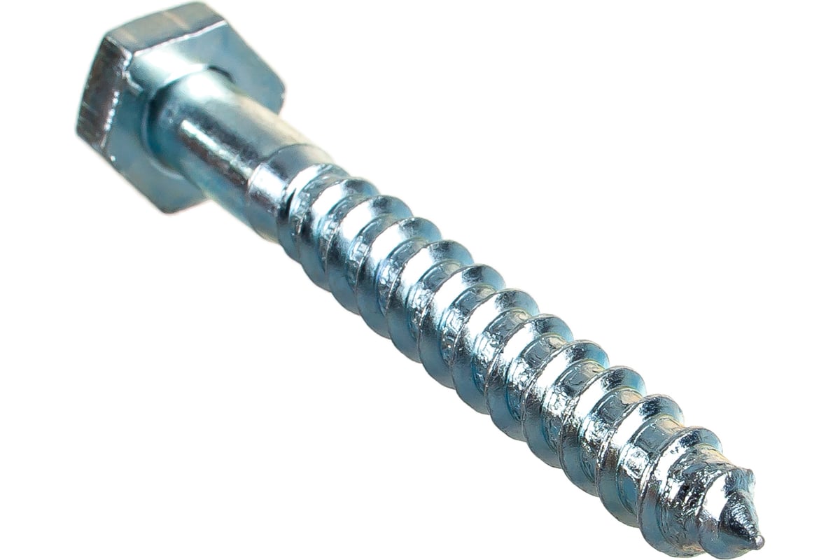 Шуруп глухарь с шестигранной головкой Метизный двор 10x80, 3 шт ...