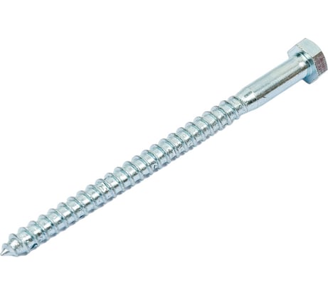 Шуруп глухарь с шестигранной головкой Метизный двор 6,0x90, 100 шт. 4607159063786