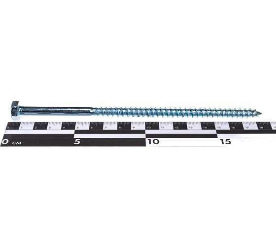 Шуруп глухарь с шестигранной головкой Метизный двор 8,0x180, 50 шт. 4607159063922