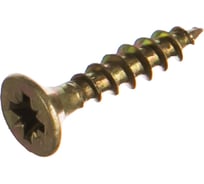 Потайной универсальный шуруп Метизный двор 4,0x20, желтый, 1000 шт. 4607159063243