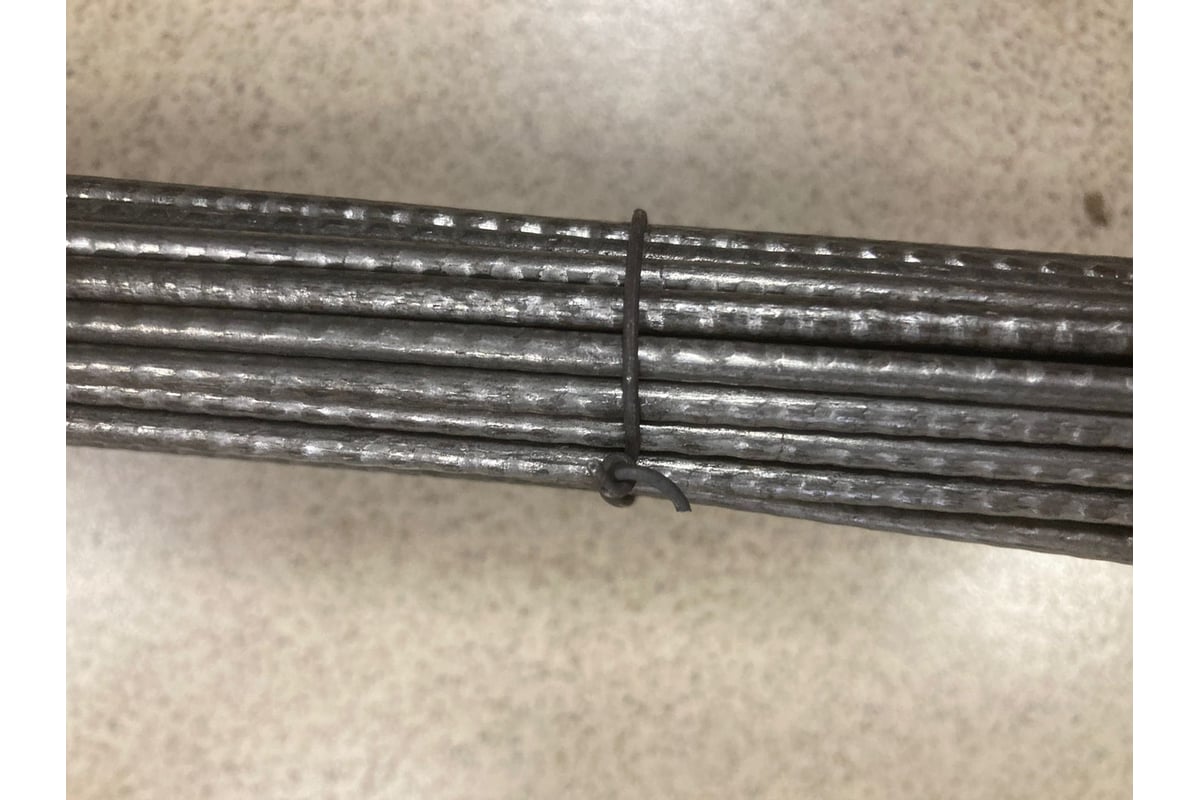 Арматурная проволока СЕТКА АЛЬКОР вр-1 ф-5,5 мм, длина 1 м, пачка 50 шт ...