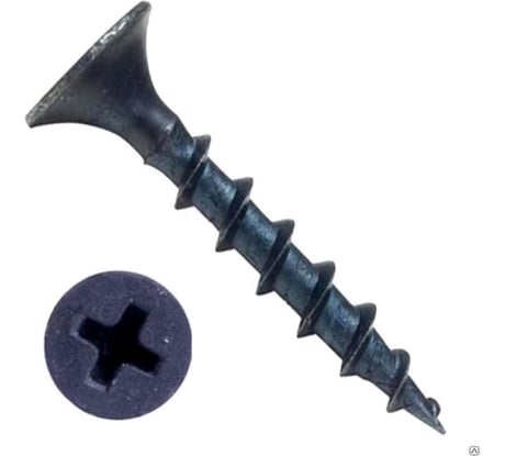 Саморез для креп. ГКЛ к дереву BEFAST оксид 3.8/3.5х51, 5000 шт CSH10515000S