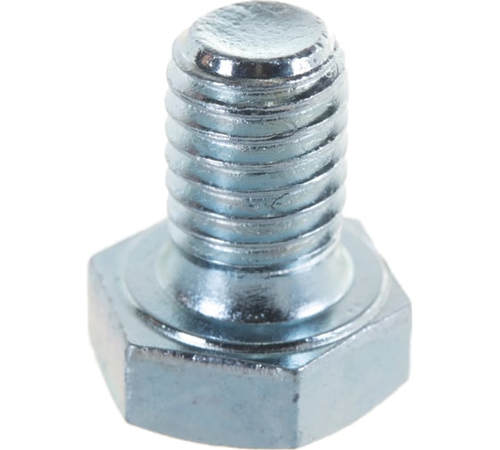 Болт с шестигранной головкой Метизный двор 8x12 DIN 933. 4 шт. 4607173906298