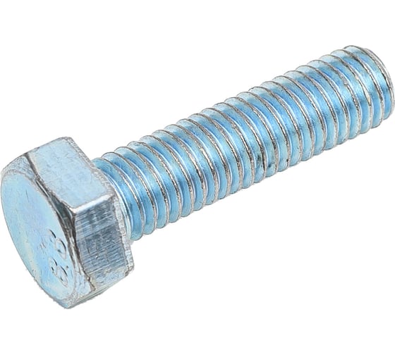 Болт с шестигранной головкой Метизный двор 8x30 DIN 933. 3 шт. 4607173906021