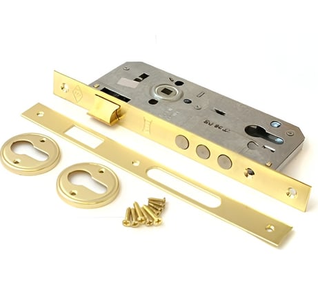 Врезной цилиндровый замок для деревянных дверей KALE KILIT 152r, 3mr, 85bs45, 23bp, sp, dros, stb 152R4500253