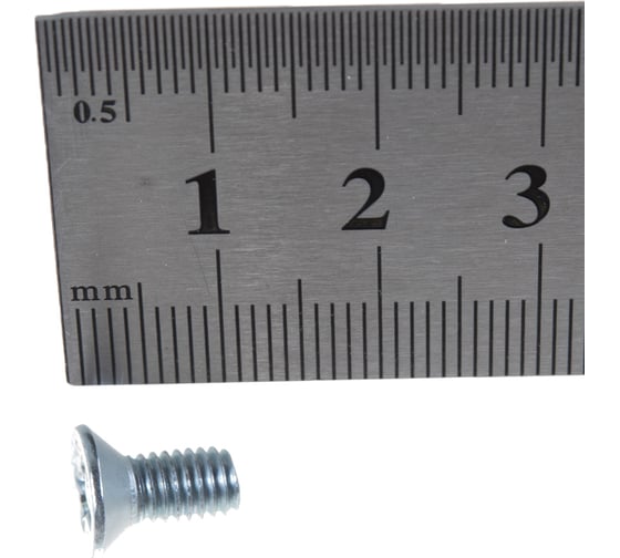 Потайной винт Метизный двор M5x10 DIN 965, 200 шт. 4607159066664