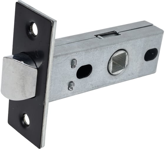 Ручка АЛЛЮР комплект ручка и защелка АРТ ПОЛО BL+L45-8 BL (15150/S45) матовый черный 14669