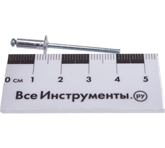 Заклепка вытяжная алюминий/сталь (4x10 мм; 1000 шт) Метизный двор 4607173907035